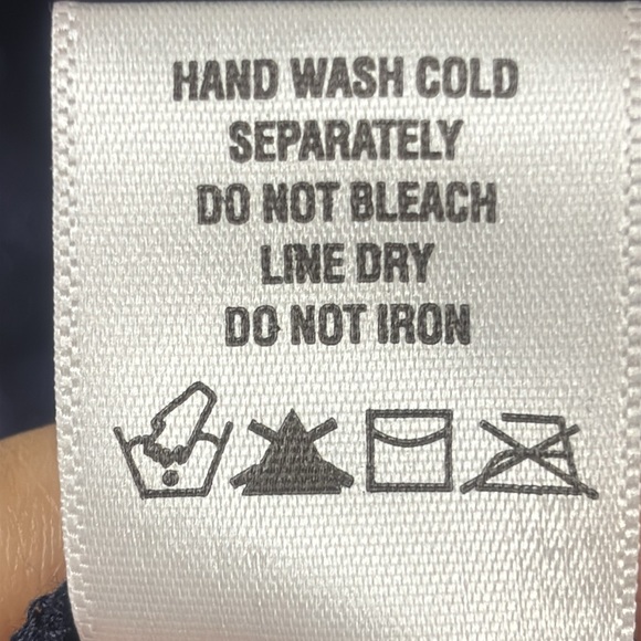 NWT MSK Womens Navy Blue Metallic Smocked V-Neck Long Sleeve Midi Dress PLUS 3X - Picture 13 of 13